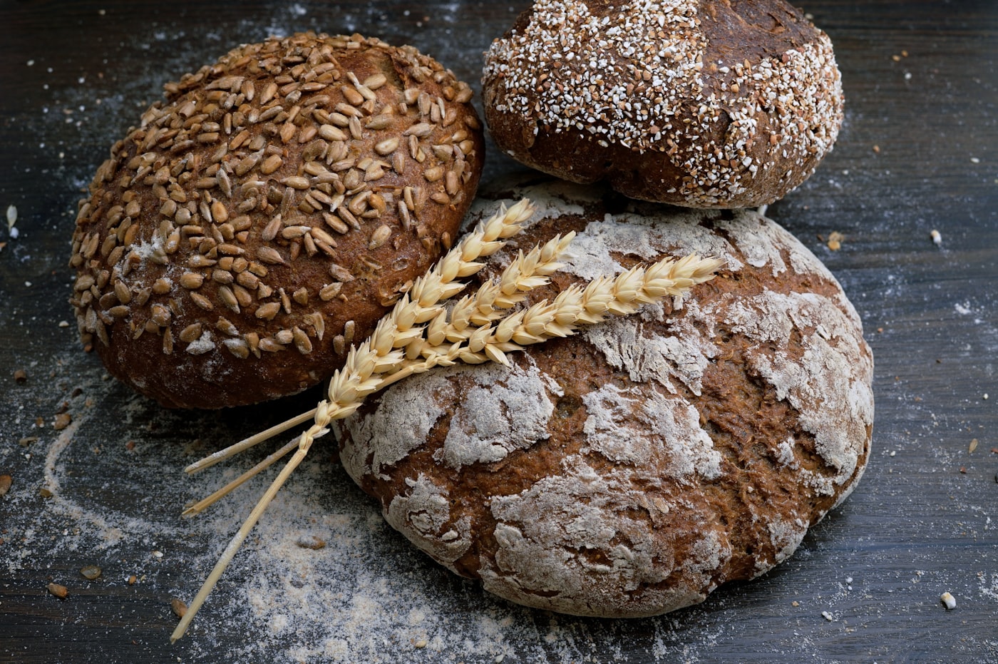 Rustic artisan loaves